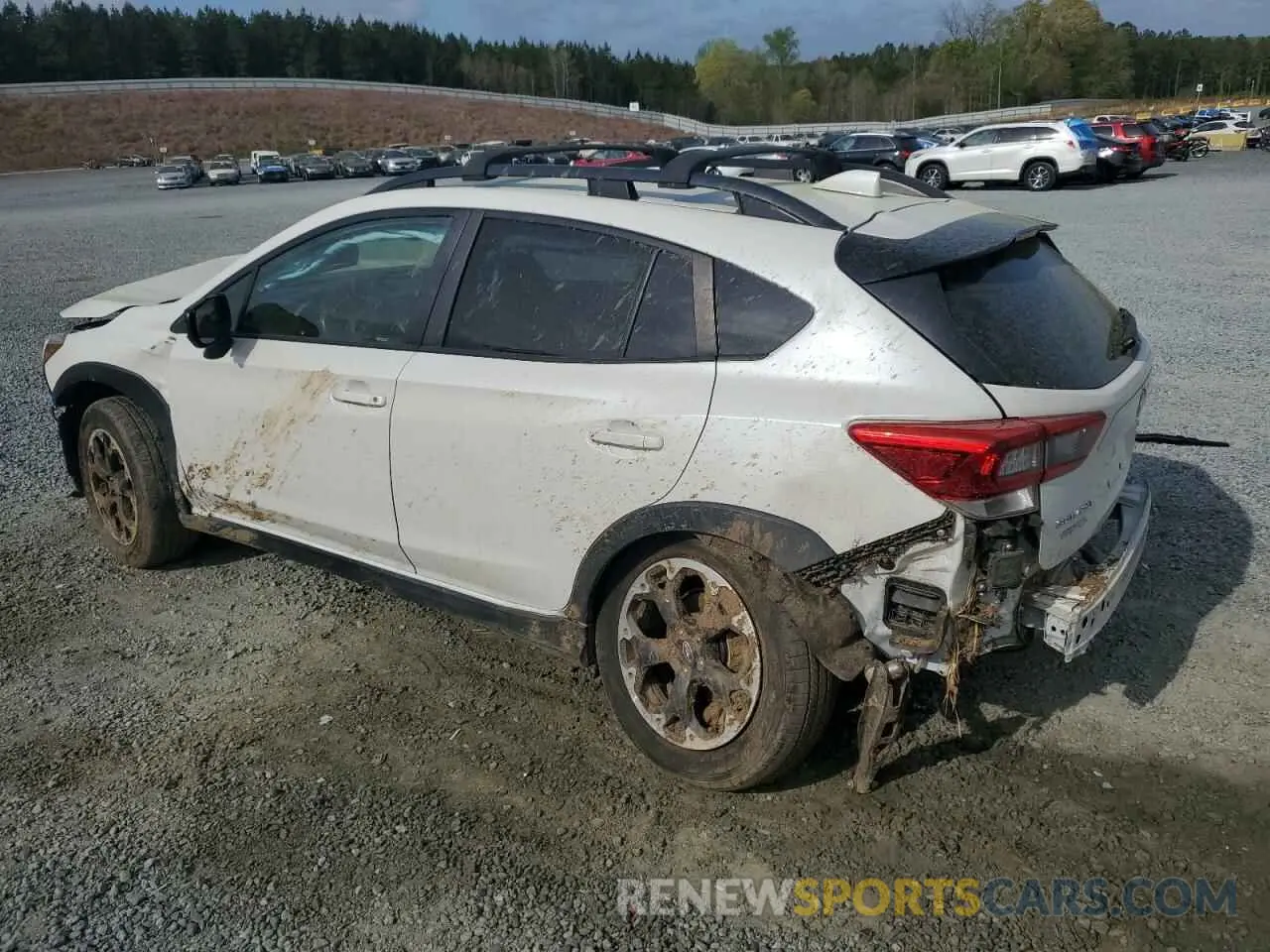 2 Photograph of a damaged car JF2GTAEC4MH375753 SUBARU CROSSTREK 2021