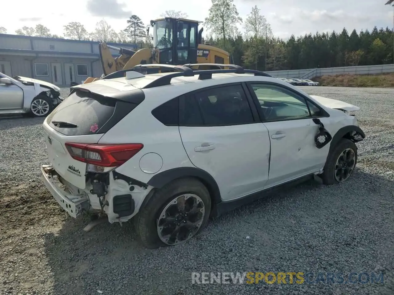 3 Photograph of a damaged car JF2GTAEC4MH375753 SUBARU CROSSTREK 2021