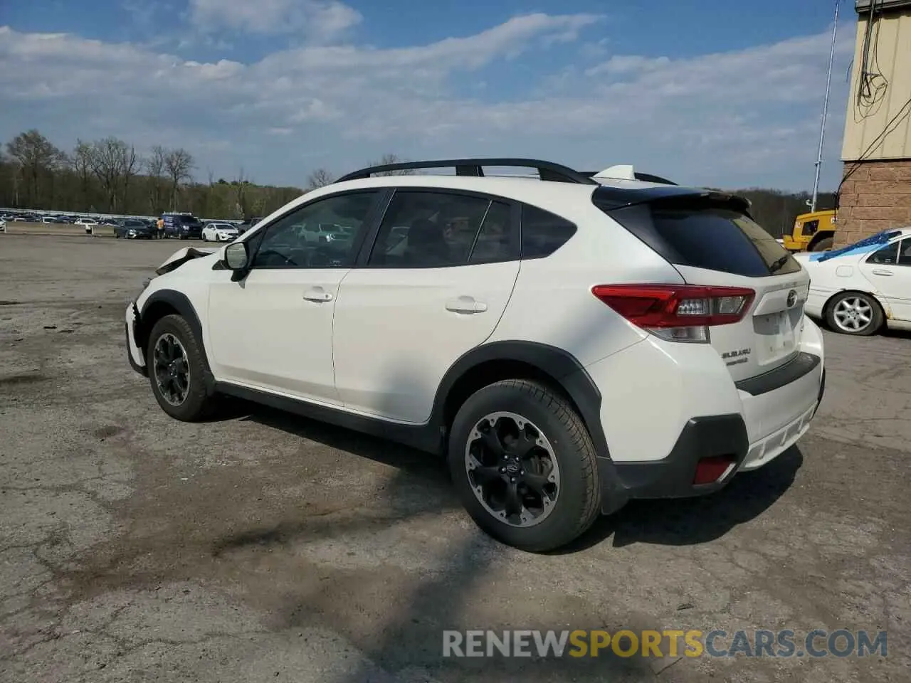 2 Photograph of a damaged car JF2GTAEC5M8391234 SUBARU CROSSTREK 2021