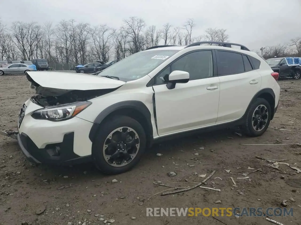 1 Photograph of a damaged car JF2GTAEC7M8672953 SUBARU CROSSTREK 2021