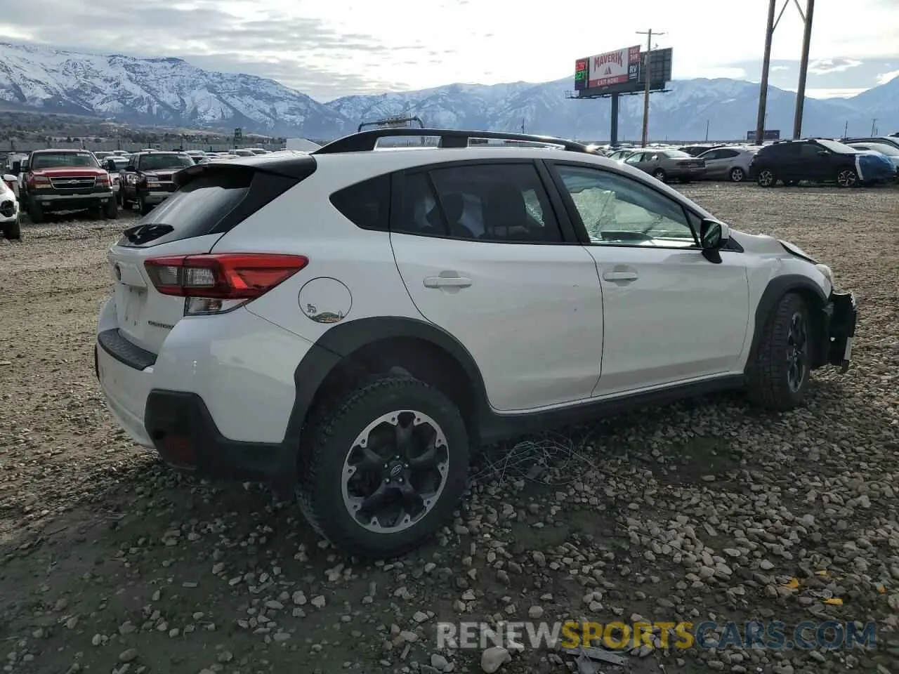 3 Photograph of a damaged car JF2GTAEC7MH657045 SUBARU CROSSTREK 2021