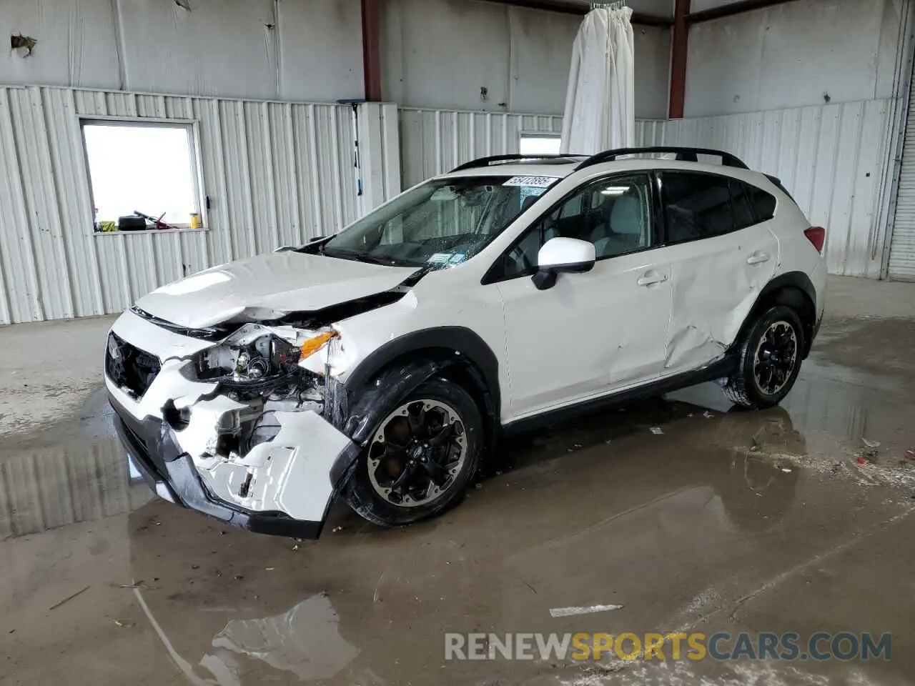 1 Photograph of a damaged car JF2GTAEC9M8273381 SUBARU CROSSTREK 2021