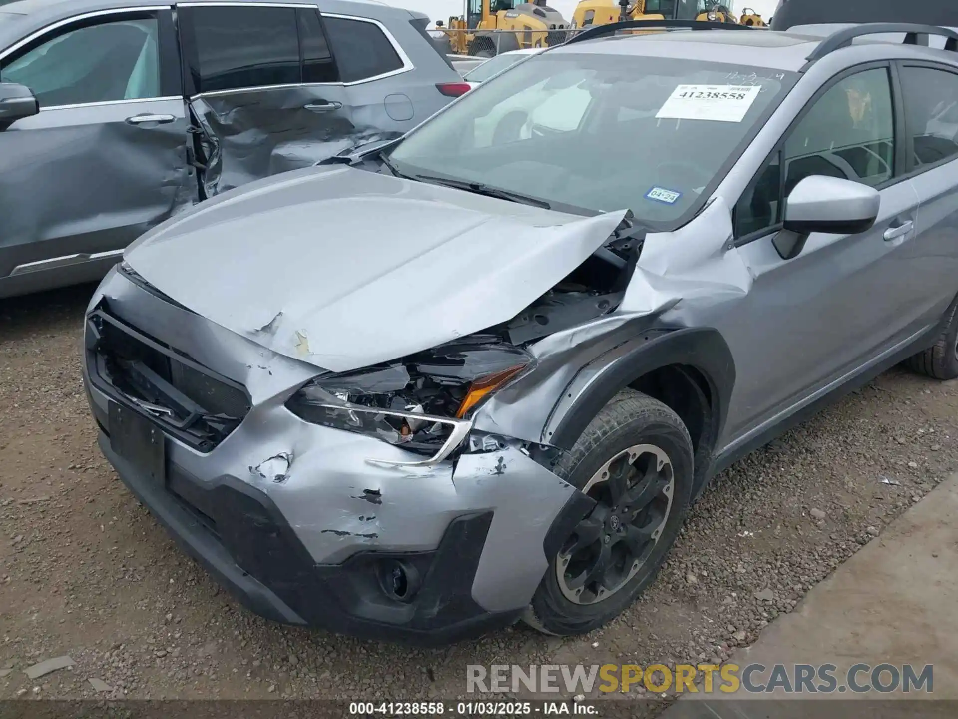 6 Photograph of a damaged car JF2GTAEC9M8279231 SUBARU CROSSTREK 2021