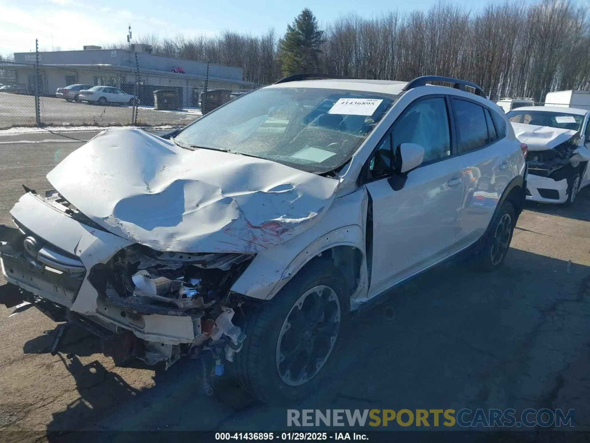 2 Photograph of a damaged car JF2GTAEC9M8381564 SUBARU CROSSTREK 2021