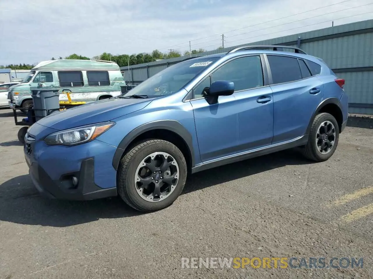 1 Photograph of a damaged car JF2GTAEC9MH656866 SUBARU CROSSTREK 2021