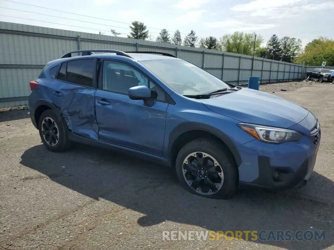 4 Photograph of a damaged car JF2GTAEC9MH656866 SUBARU CROSSTREK 2021