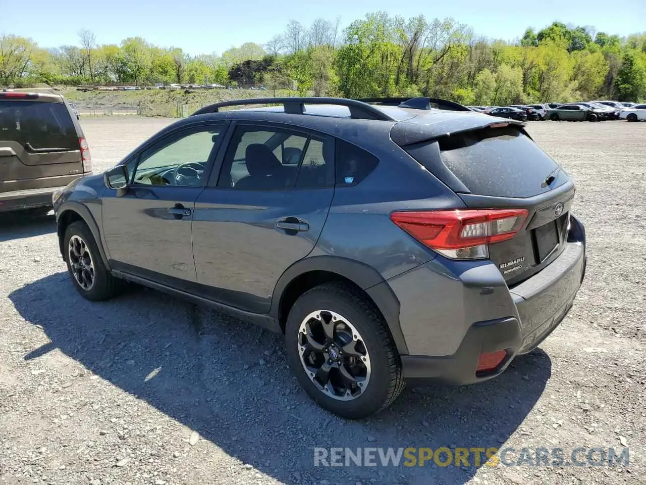 2 Photograph of a damaged car JF2GTAECXM8264754 SUBARU CROSSTREK 2021