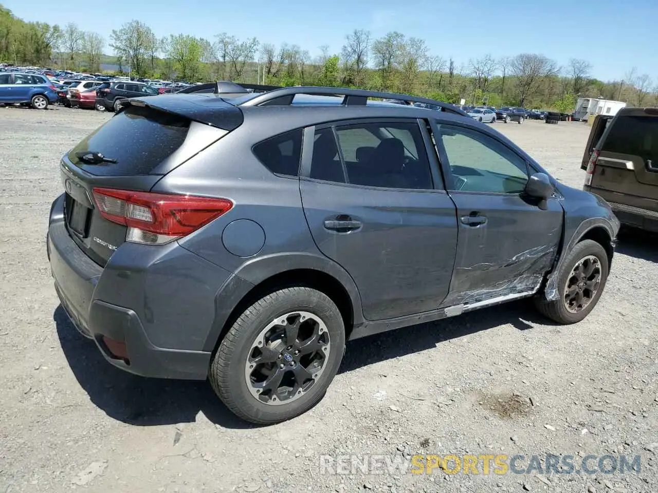 3 Photograph of a damaged car JF2GTAECXM8264754 SUBARU CROSSTREK 2021