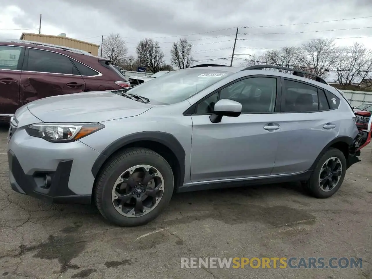 1 Photograph of a damaged car JF2GTAECXM8311457 SUBARU CROSSTREK 2021