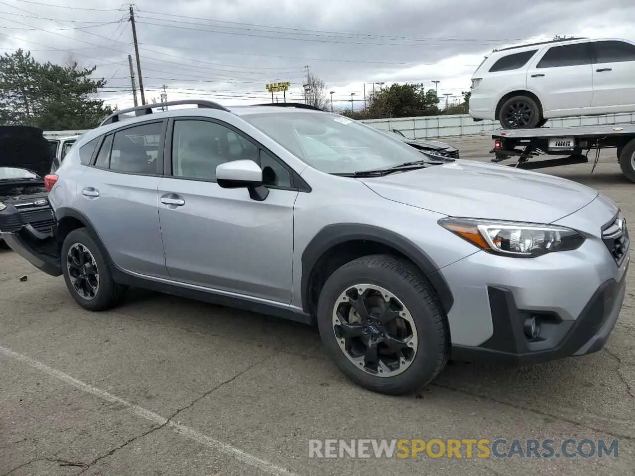 4 Photograph of a damaged car JF2GTAECXM8311457 SUBARU CROSSTREK 2021
