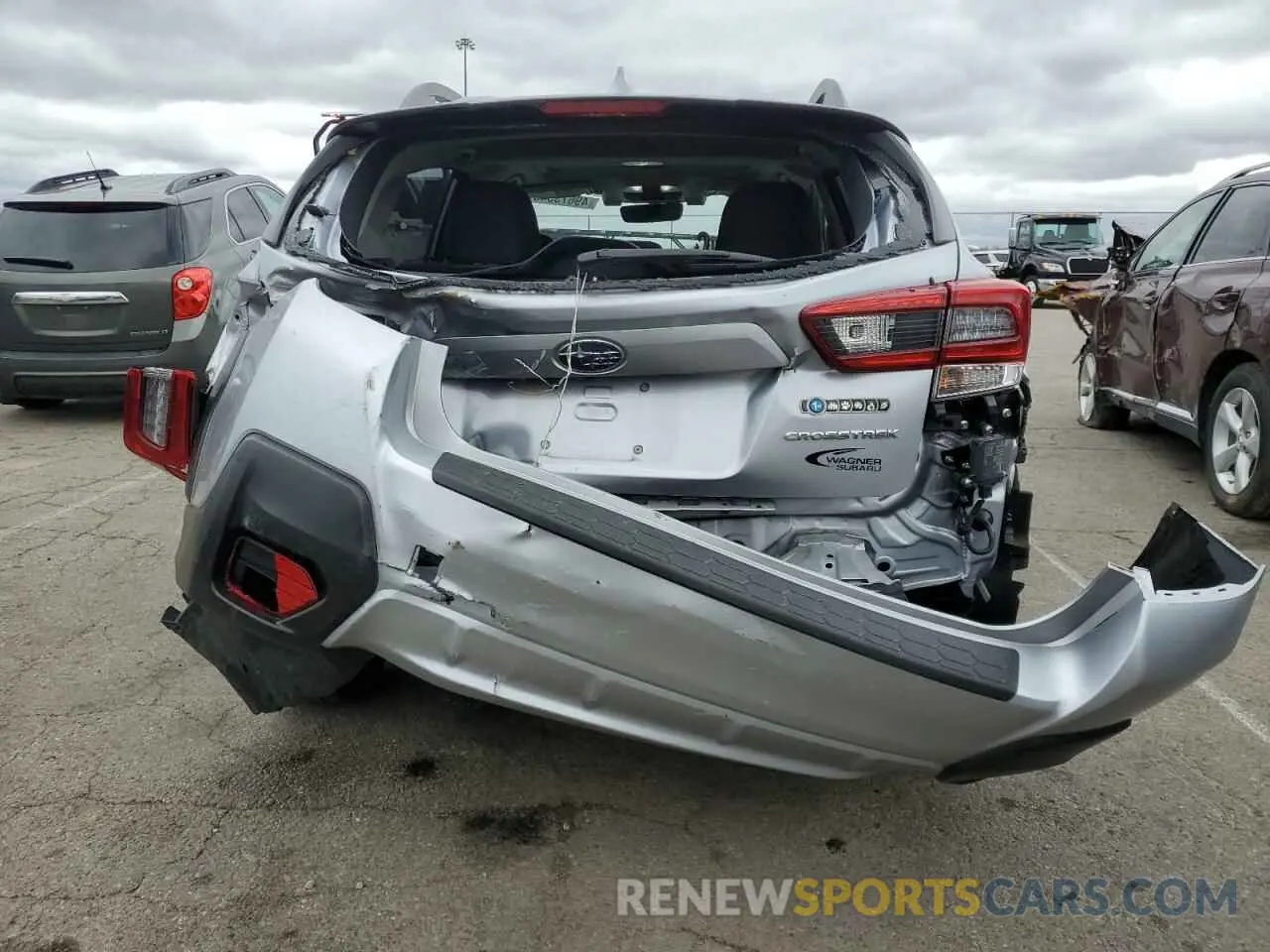 6 Photograph of a damaged car JF2GTAECXM8311457 SUBARU CROSSTREK 2021