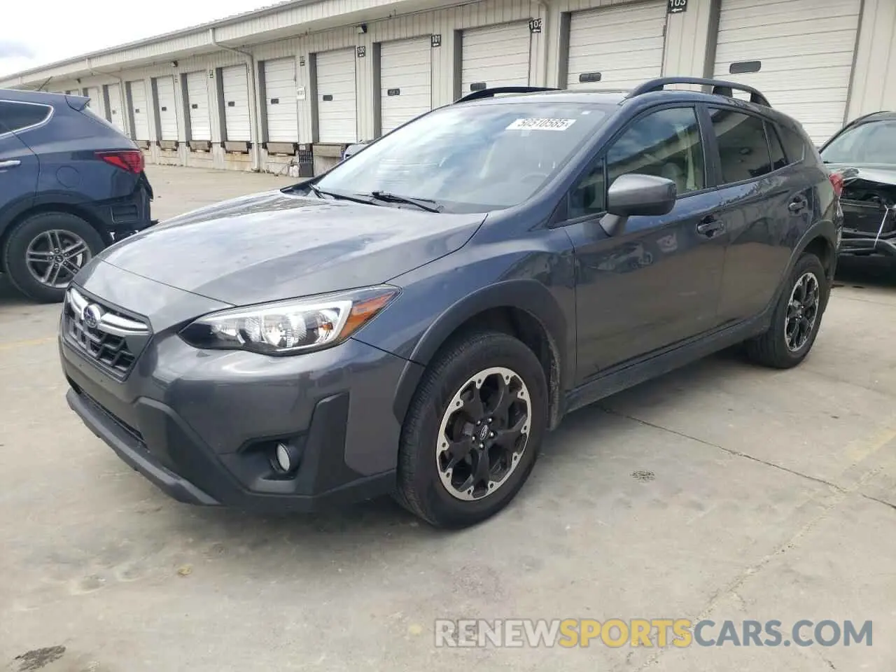 1 Photograph of a damaged car JF2GTAECXM8655872 SUBARU CROSSTREK 2021