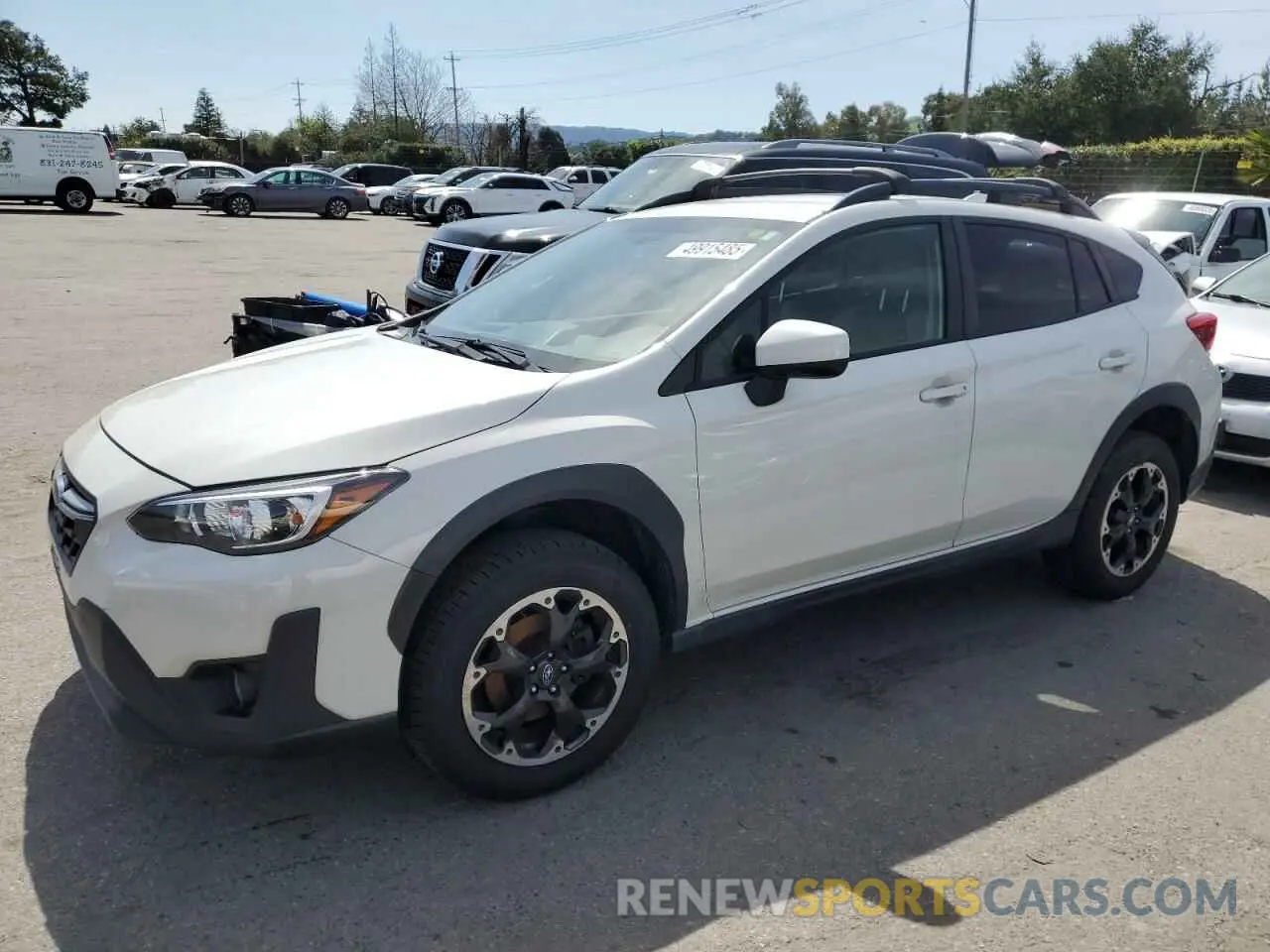 1 Photograph of a damaged car JF2GTAPC0M8320861 SUBARU CROSSTREK 2021