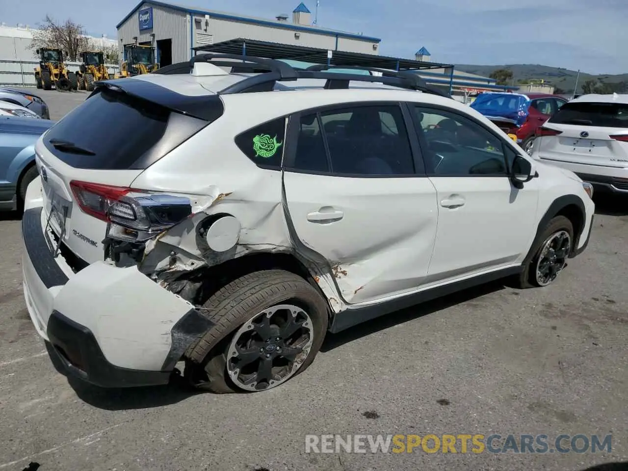 3 Photograph of a damaged car JF2GTAPC0M8320861 SUBARU CROSSTREK 2021