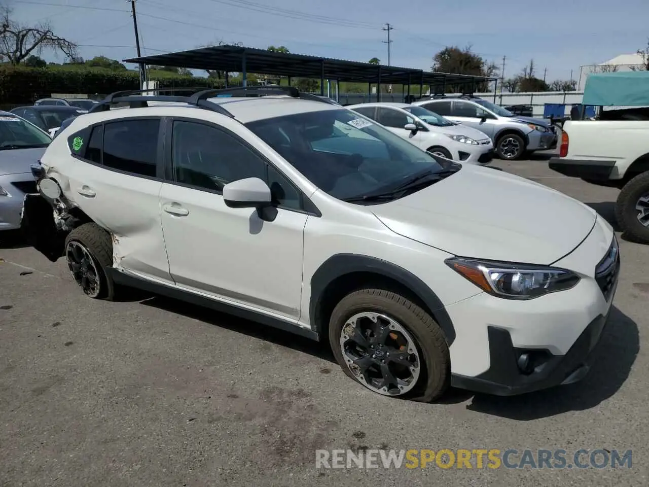 4 Photograph of a damaged car JF2GTAPC0M8320861 SUBARU CROSSTREK 2021