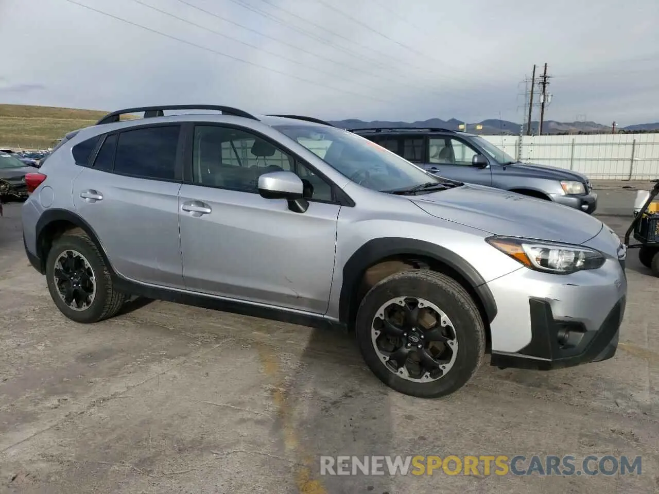 4 Photograph of a damaged car JF2GTAPC0M8652301 SUBARU CROSSTREK 2021