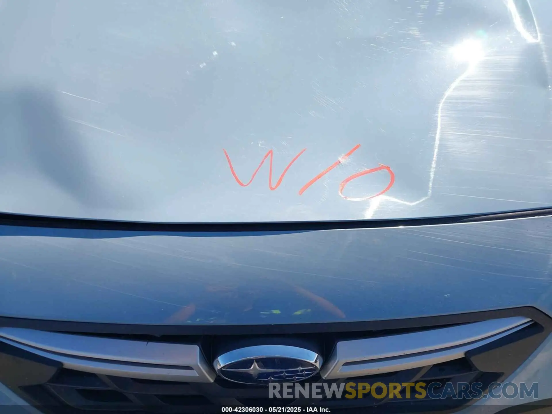 10 Photograph of a damaged car JF2GTAPC0M8676727 SUBARU CROSSTREK 2021