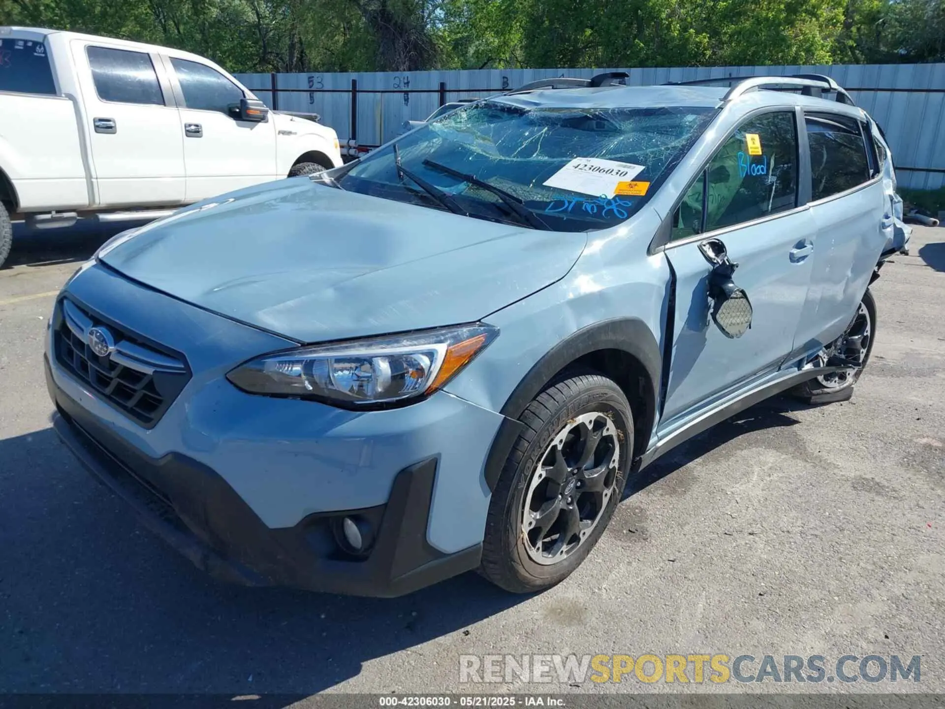 2 Photograph of a damaged car JF2GTAPC0M8676727 SUBARU CROSSTREK 2021