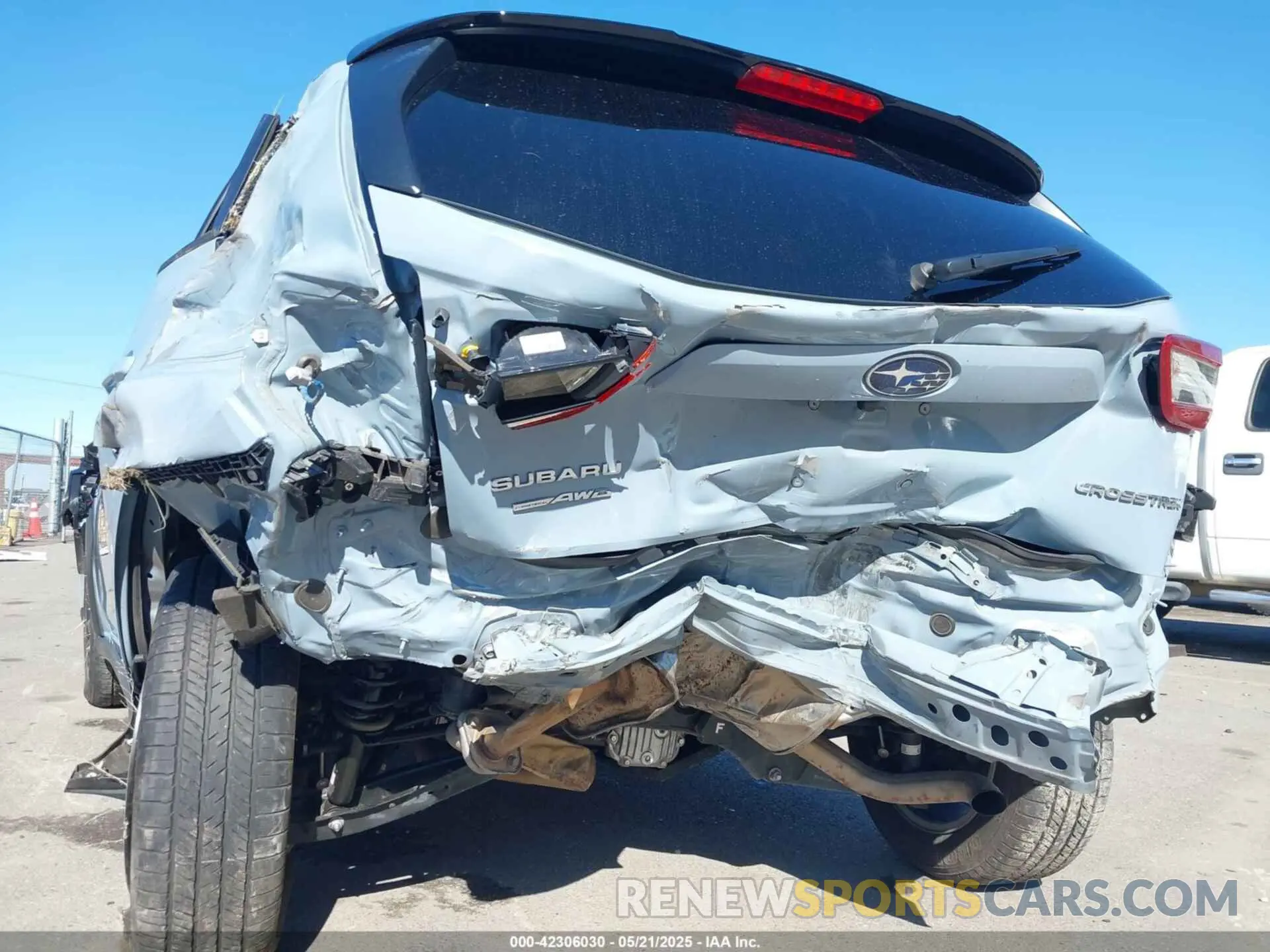 6 Photograph of a damaged car JF2GTAPC0M8676727 SUBARU CROSSTREK 2021