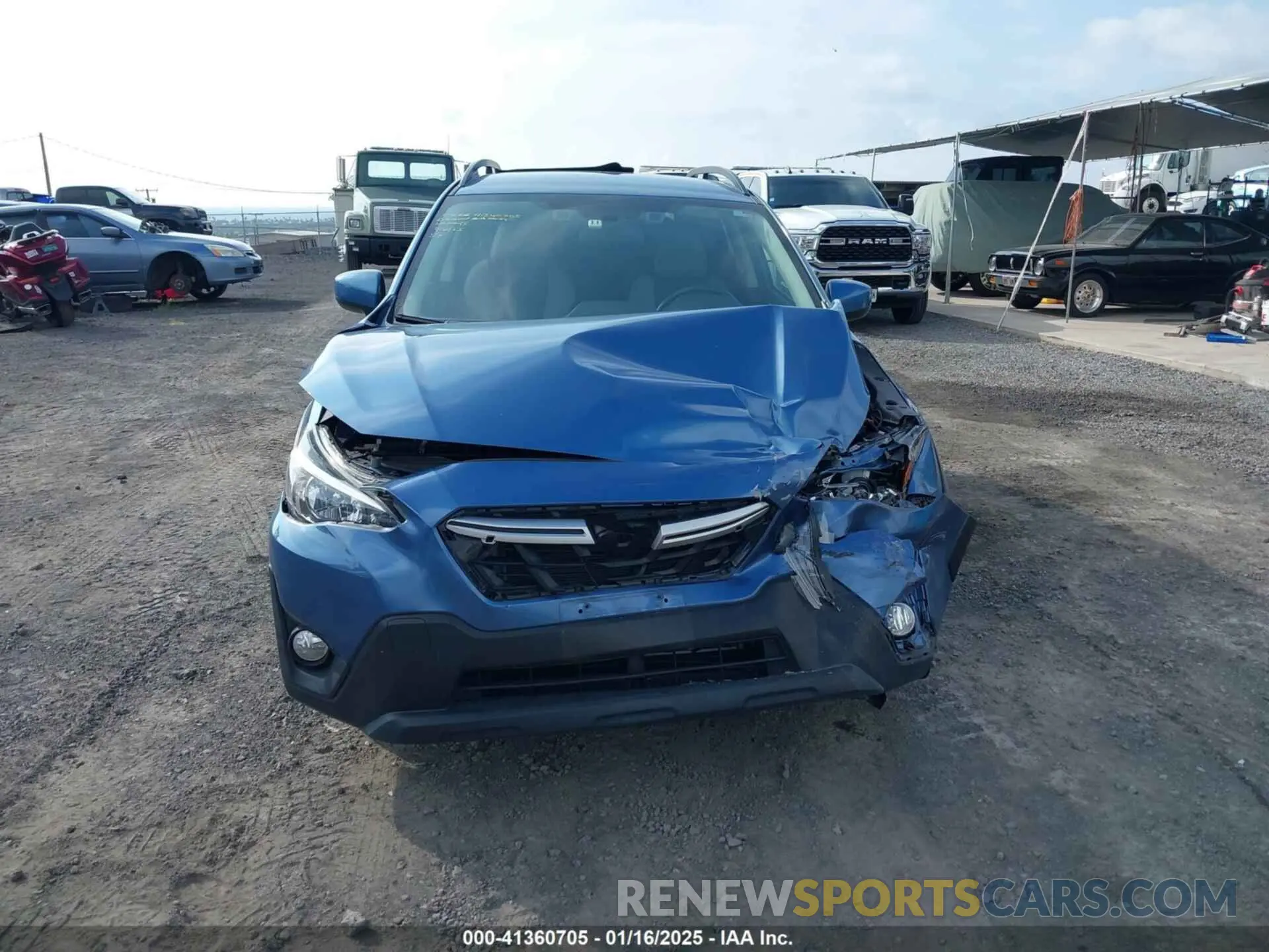 11 Photograph of a damaged car JF2GTAPC0MH345887 SUBARU CROSSTREK 2021
