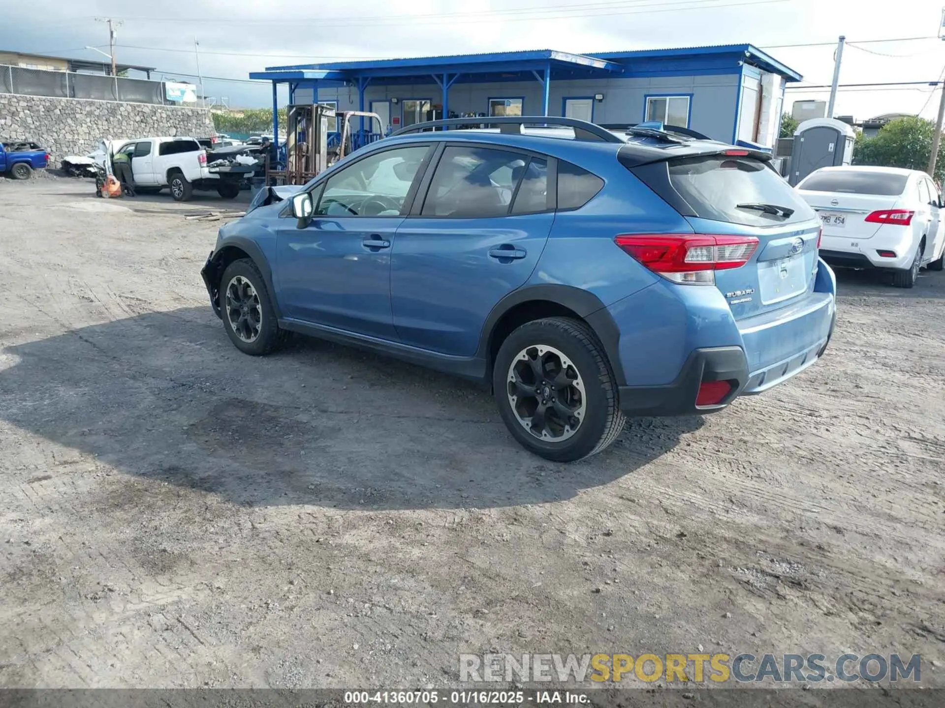 3 Photograph of a damaged car JF2GTAPC0MH345887 SUBARU CROSSTREK 2021