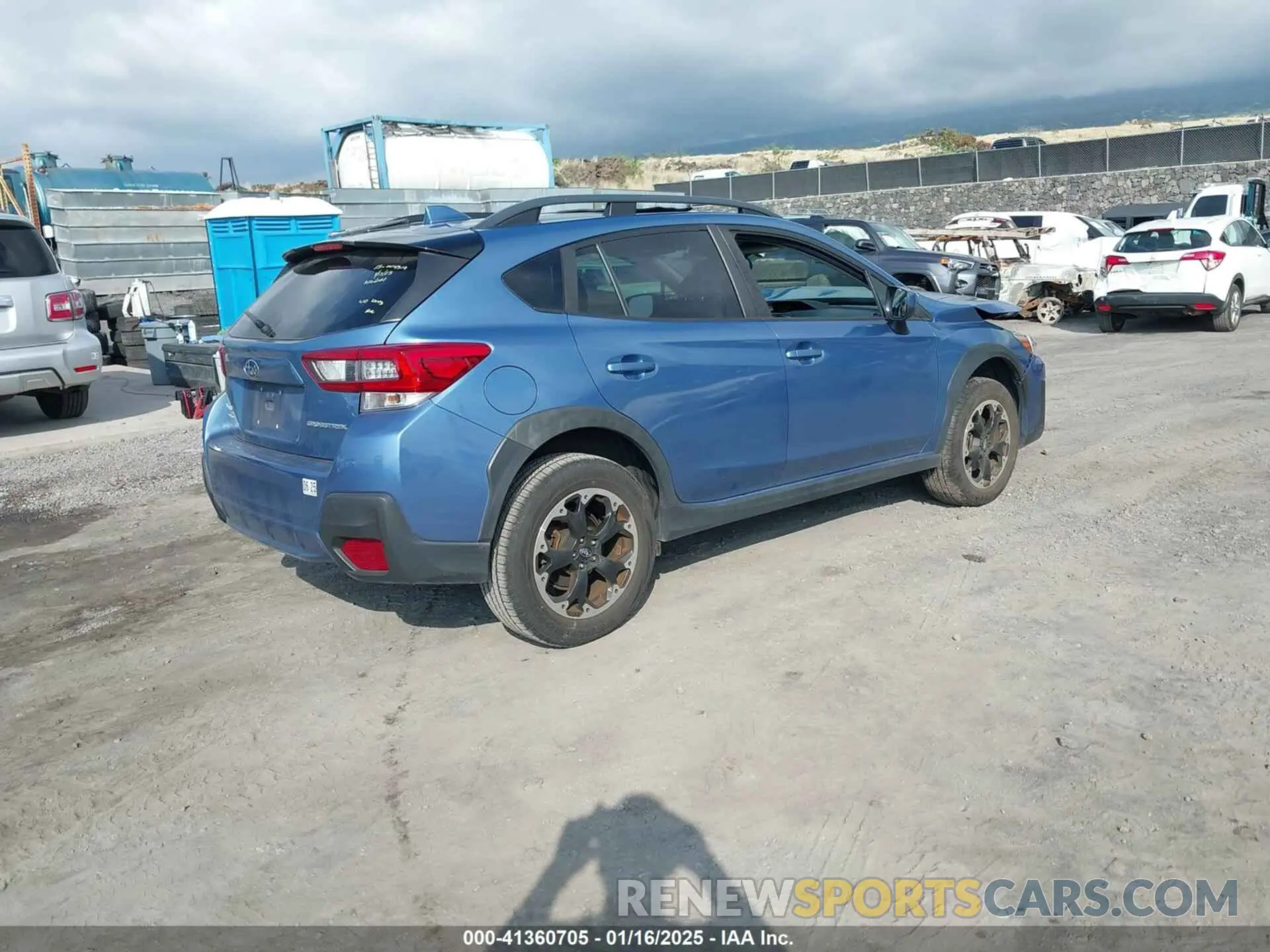 4 Photograph of a damaged car JF2GTAPC0MH345887 SUBARU CROSSTREK 2021