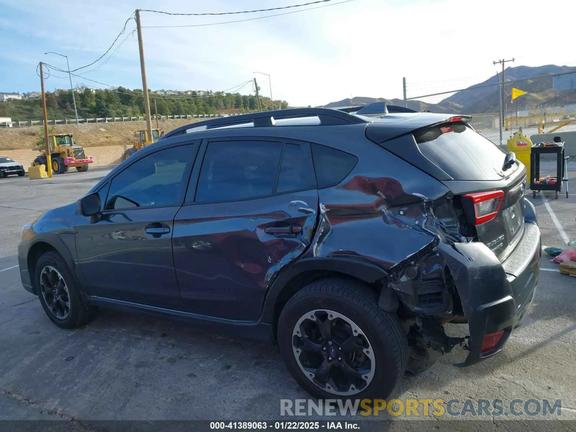14 Photograph of a damaged car JF2GTAPC1M8355876 SUBARU CROSSTREK 2021