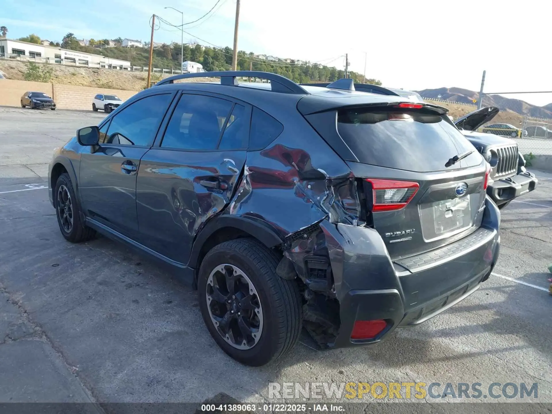 3 Photograph of a damaged car JF2GTAPC1M8355876 SUBARU CROSSTREK 2021