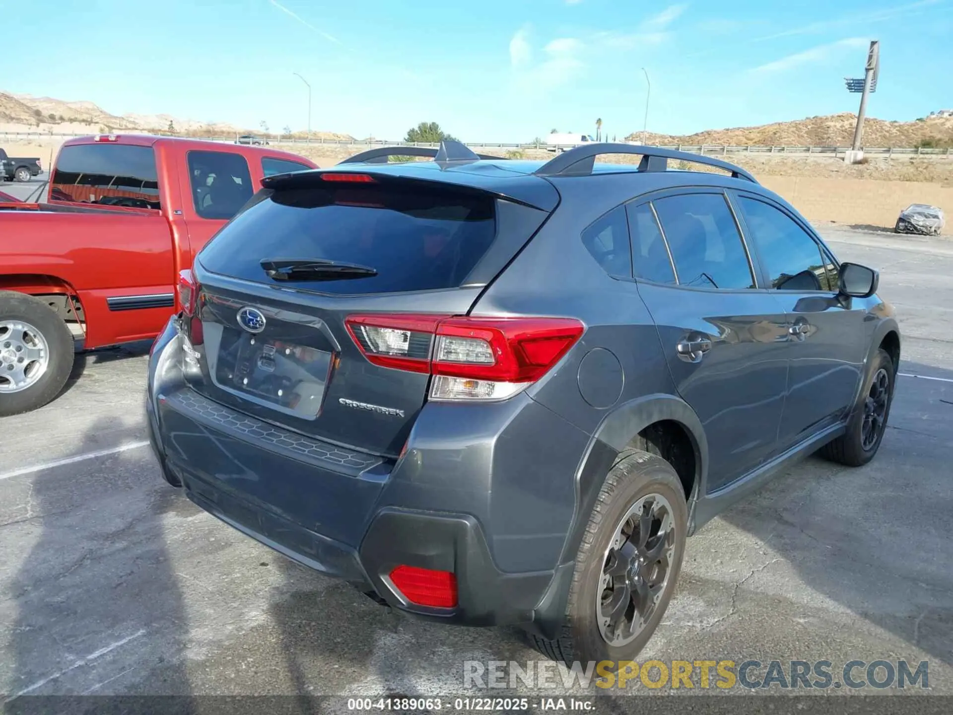 4 Photograph of a damaged car JF2GTAPC1M8355876 SUBARU CROSSTREK 2021