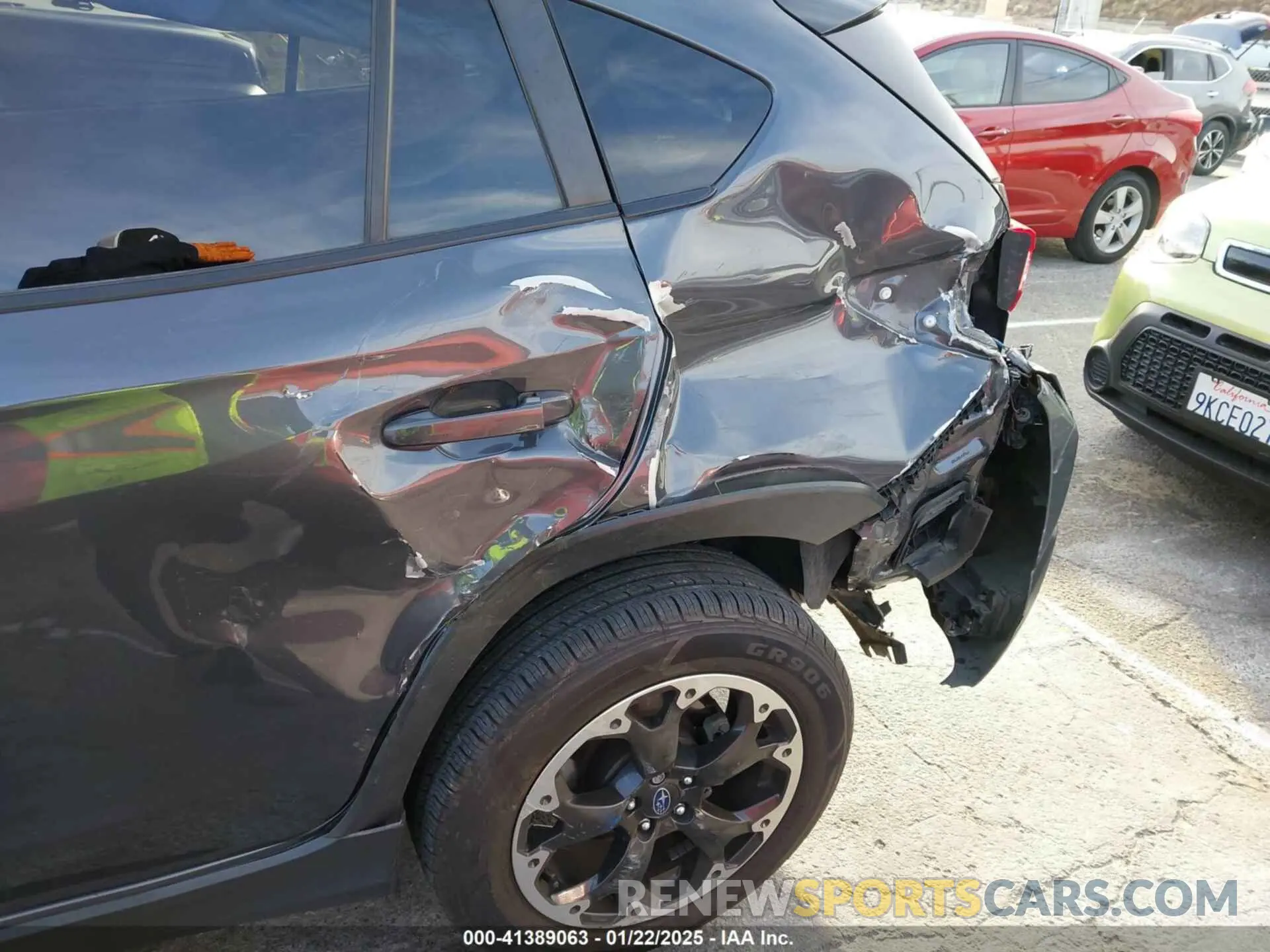6 Photograph of a damaged car JF2GTAPC1M8355876 SUBARU CROSSTREK 2021