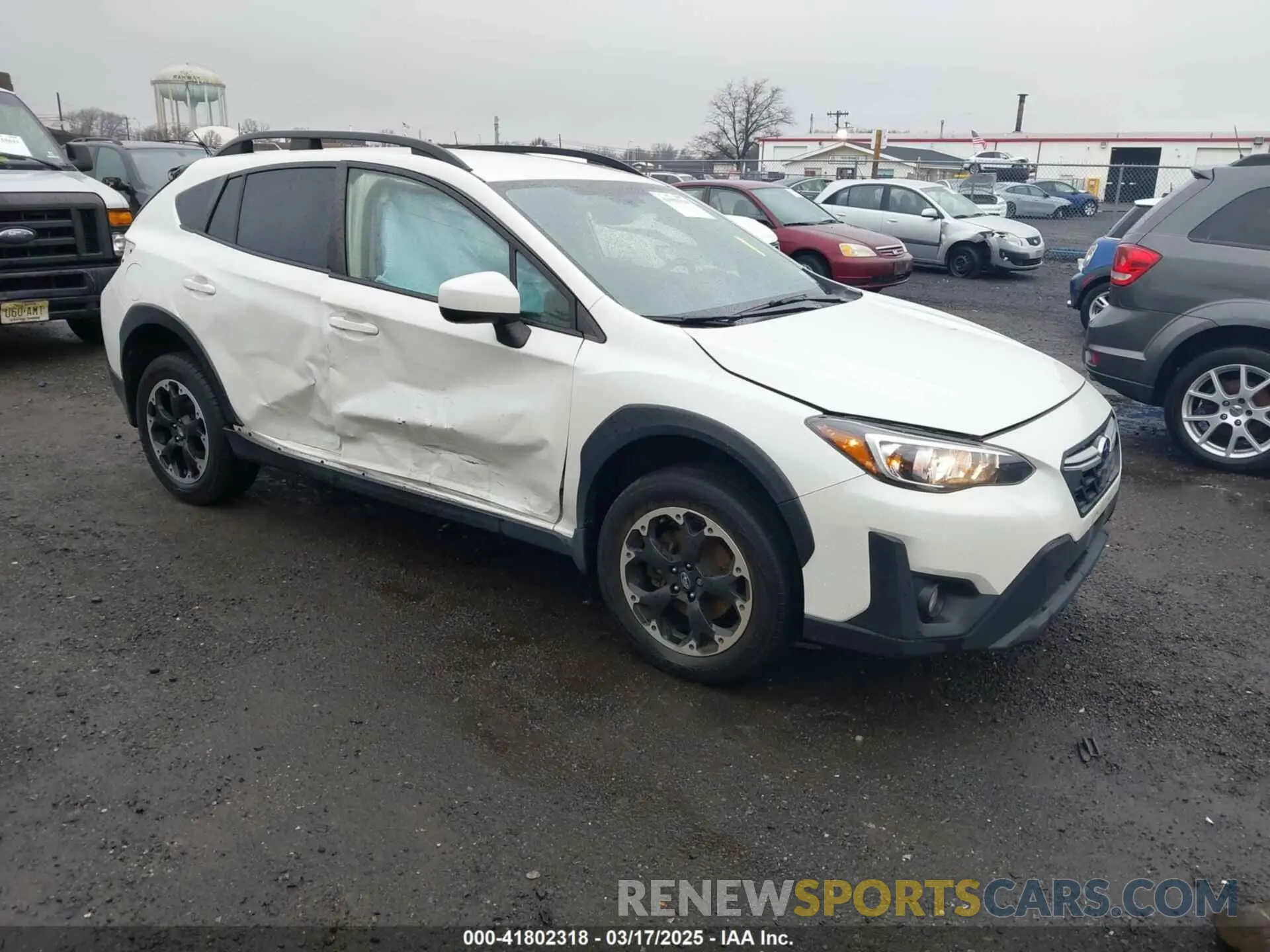1 Photograph of a damaged car JF2GTAPC1MH394953 SUBARU CROSSTREK 2021