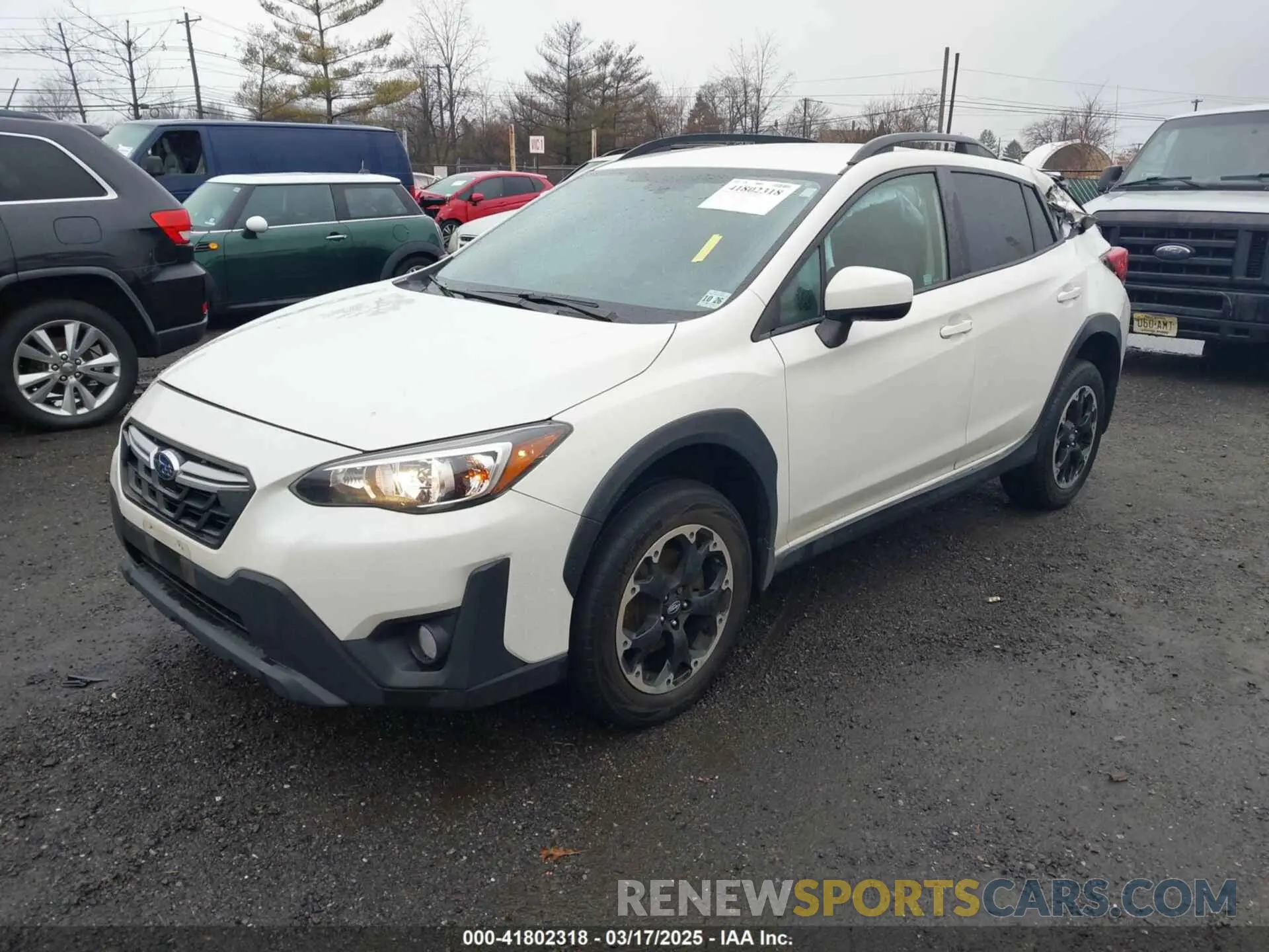 2 Photograph of a damaged car JF2GTAPC1MH394953 SUBARU CROSSTREK 2021