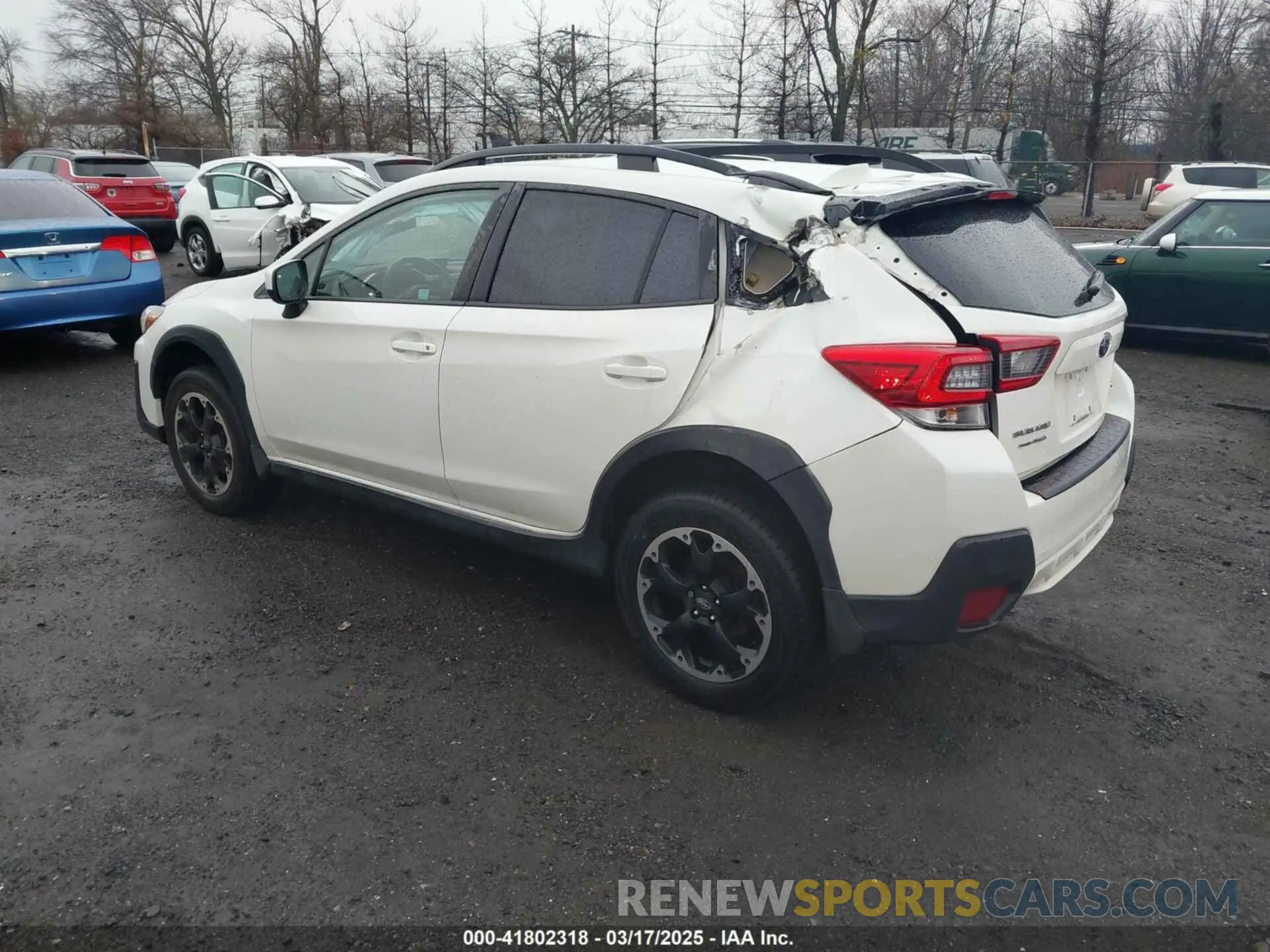 3 Photograph of a damaged car JF2GTAPC1MH394953 SUBARU CROSSTREK 2021