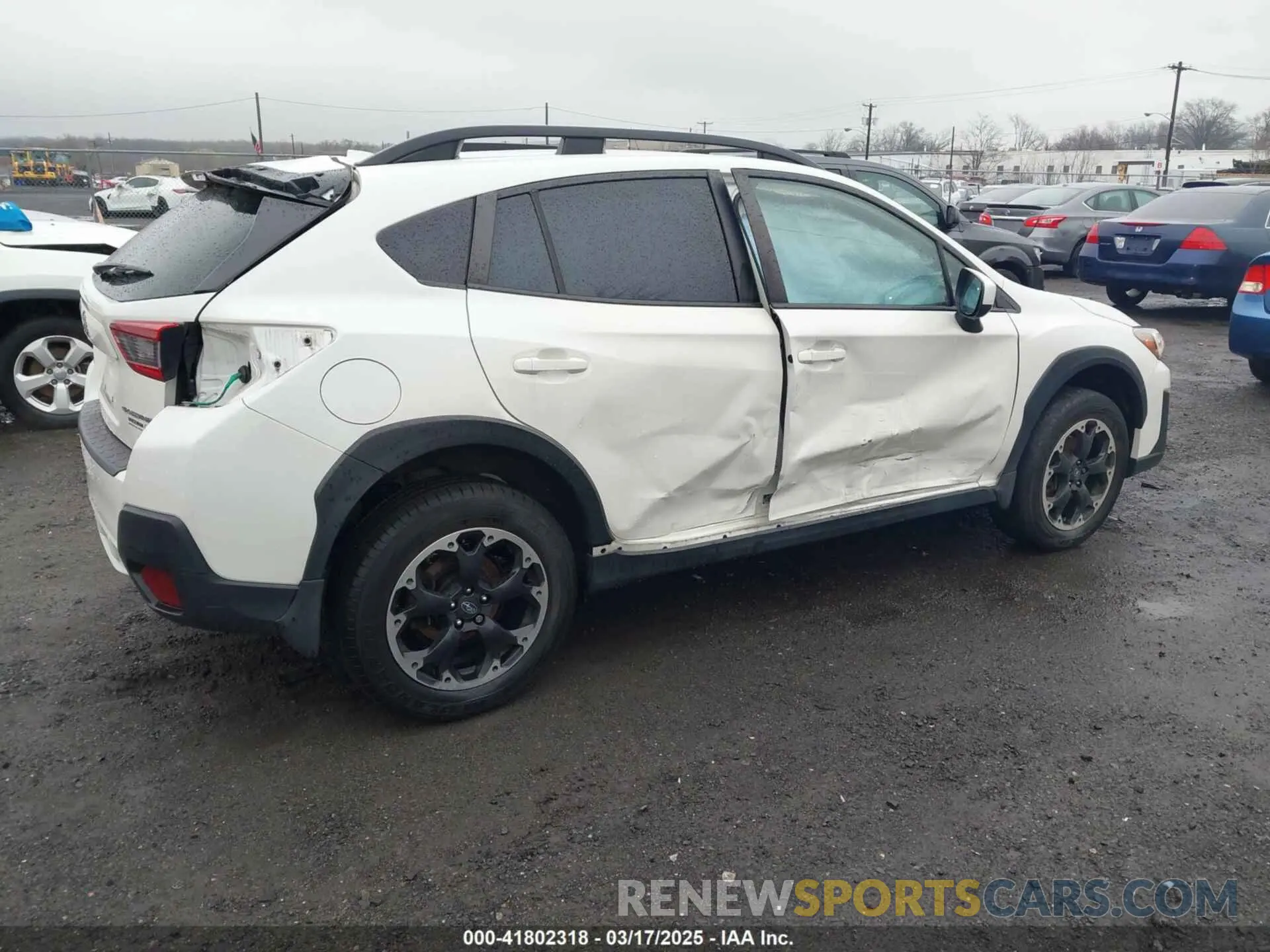 4 Photograph of a damaged car JF2GTAPC1MH394953 SUBARU CROSSTREK 2021