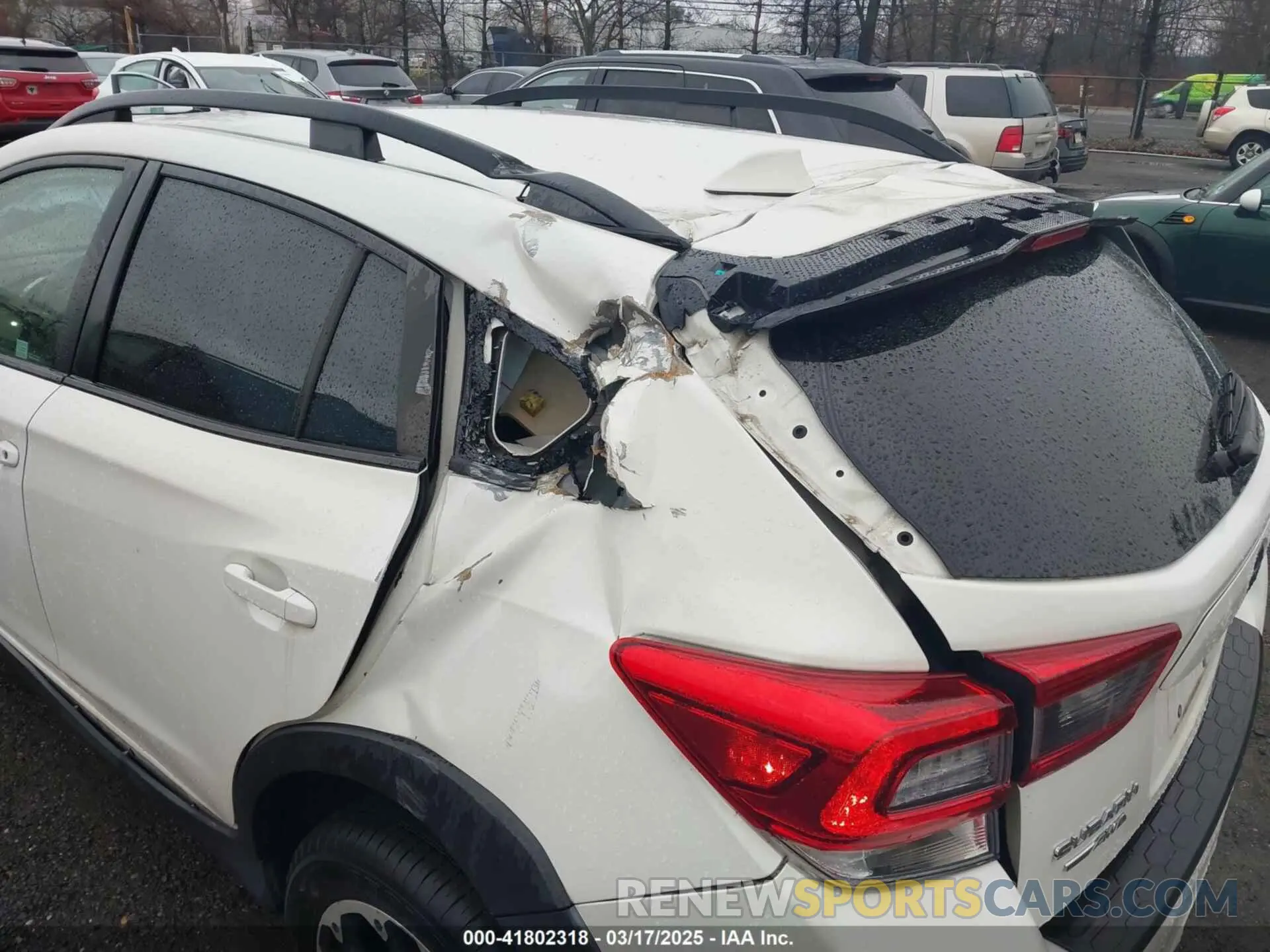 6 Photograph of a damaged car JF2GTAPC1MH394953 SUBARU CROSSTREK 2021
