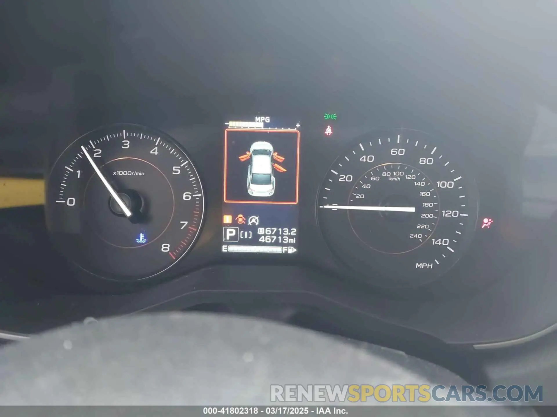 7 Photograph of a damaged car JF2GTAPC1MH394953 SUBARU CROSSTREK 2021