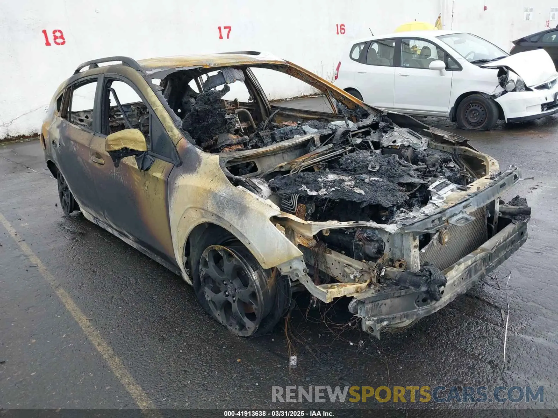 1 Photograph of a damaged car JF2GTAPC1MH659905 SUBARU CROSSTREK 2021
