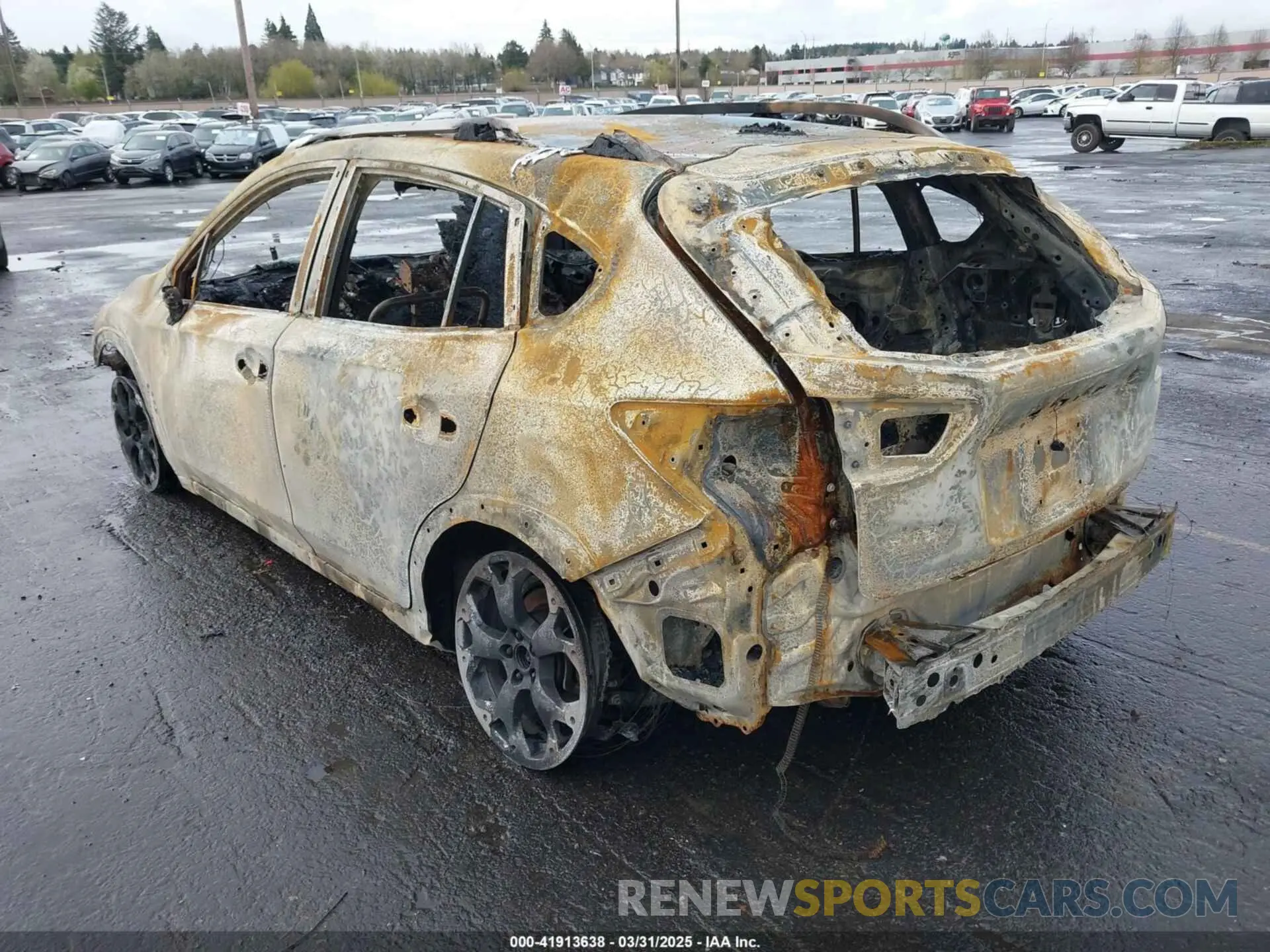 3 Photograph of a damaged car JF2GTAPC1MH659905 SUBARU CROSSTREK 2021