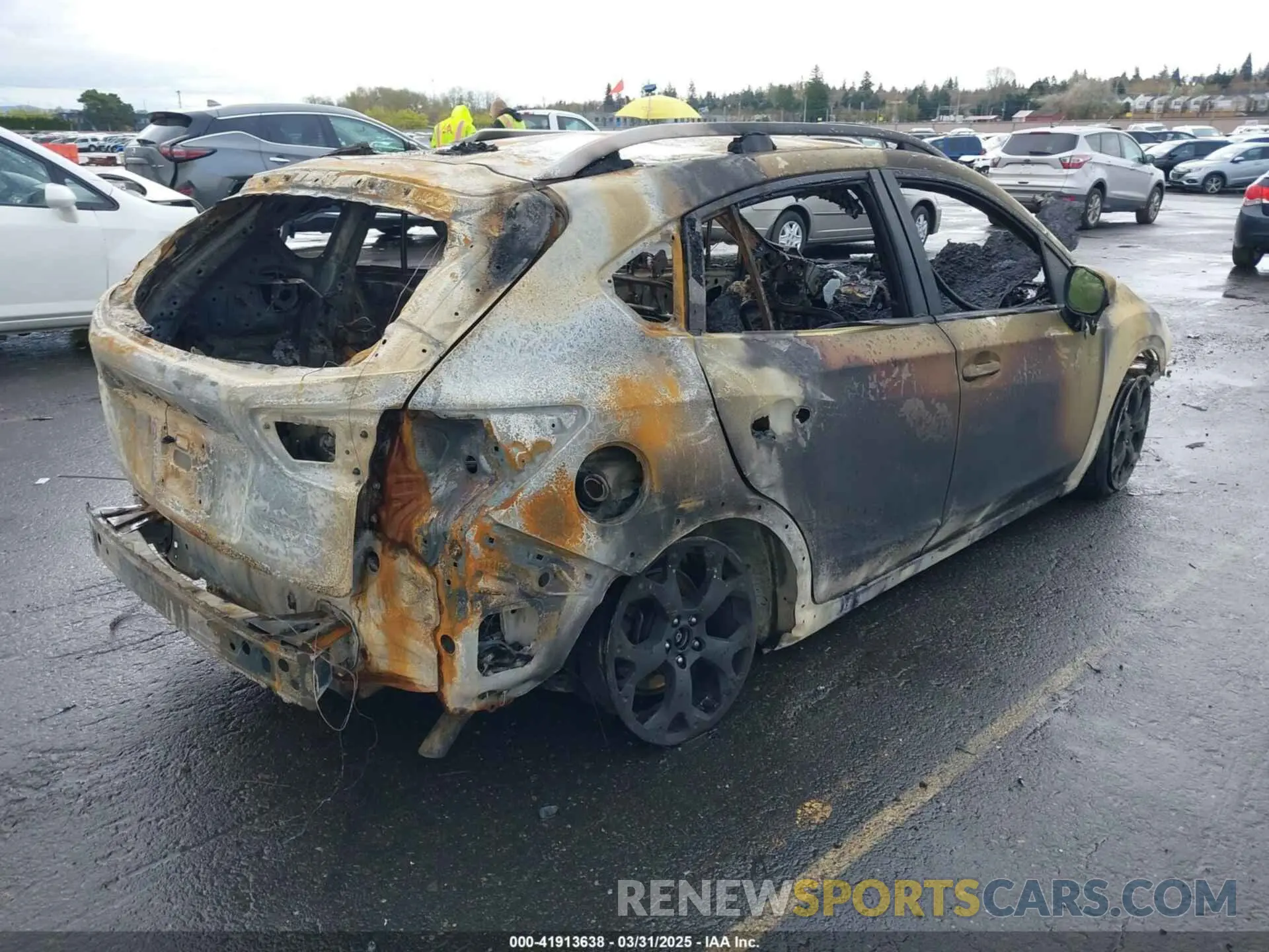 4 Photograph of a damaged car JF2GTAPC1MH659905 SUBARU CROSSTREK 2021