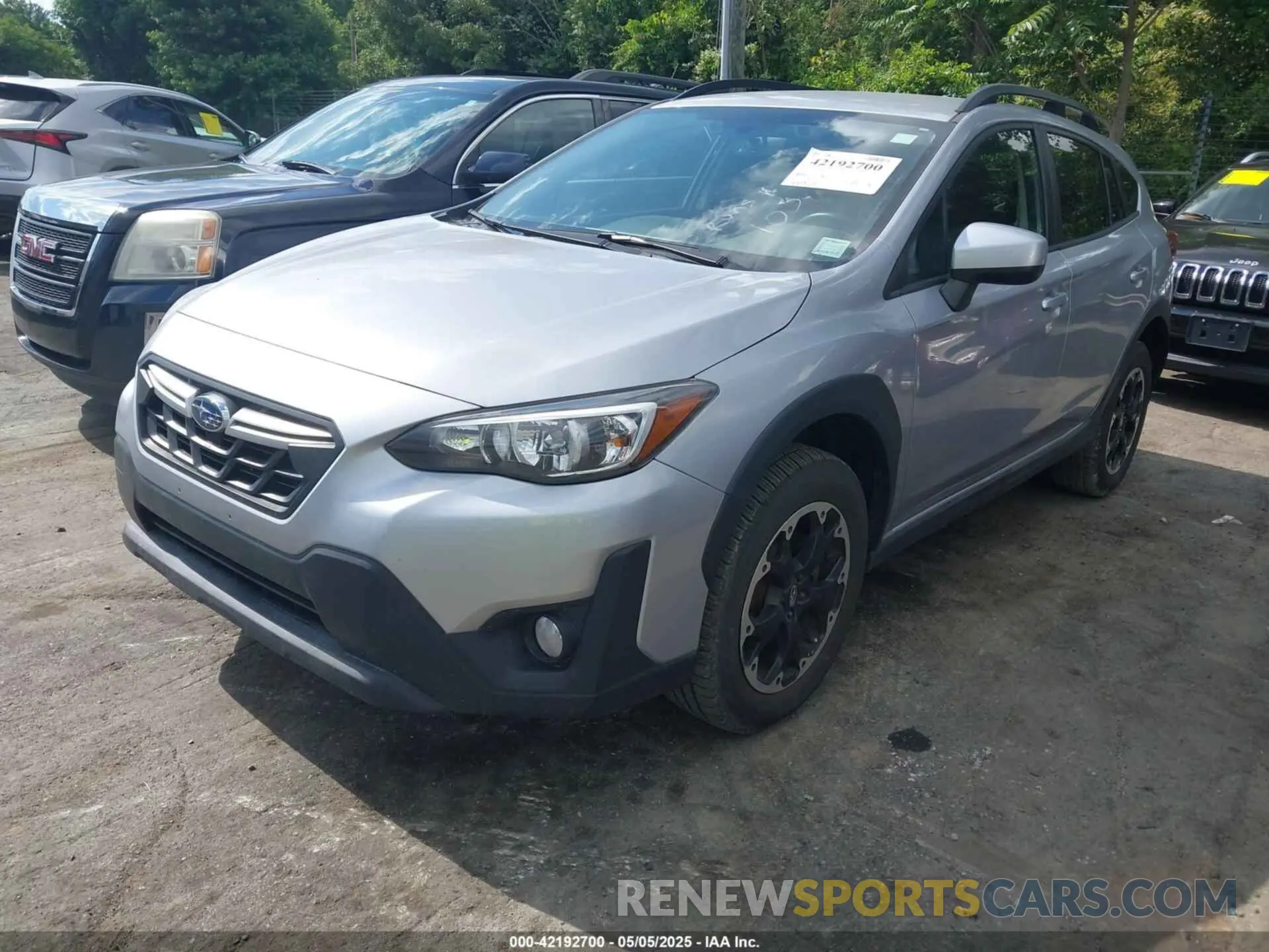 2 Photograph of a damaged car JF2GTAPC2M8341050 SUBARU CROSSTREK 2021
