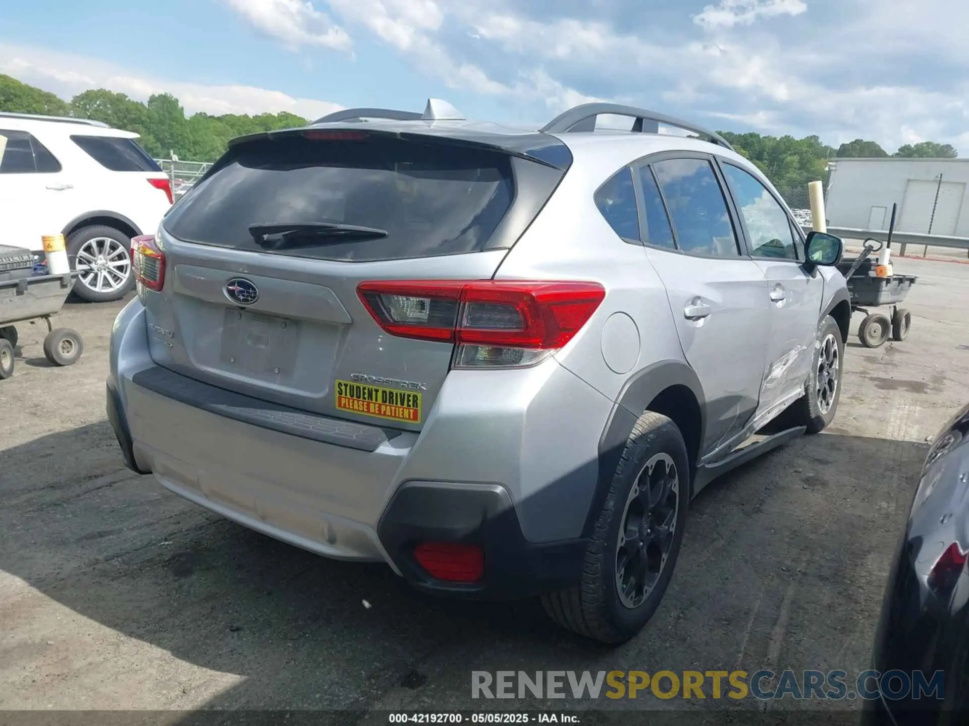 4 Photograph of a damaged car JF2GTAPC2M8341050 SUBARU CROSSTREK 2021