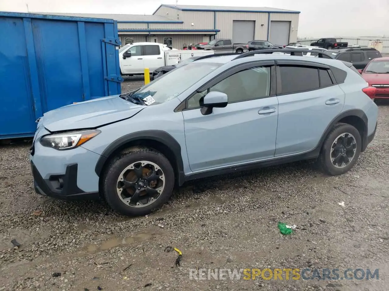 1 Photograph of a damaged car JF2GTAPC3M8234315 SUBARU CROSSTREK 2021