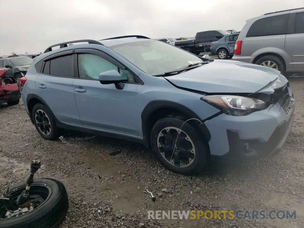 4 Photograph of a damaged car JF2GTAPC3M8234315 SUBARU CROSSTREK 2021