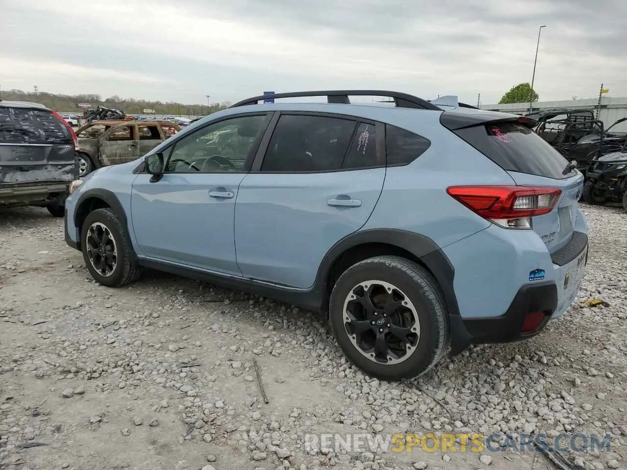 2 Photograph of a damaged car JF2GTAPC3M8236355 SUBARU CROSSTREK 2021