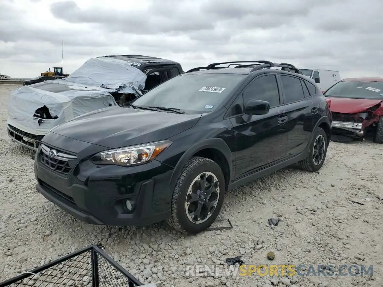 1 Photograph of a damaged car JF2GTAPC3M8667441 SUBARU CROSSTREK 2021