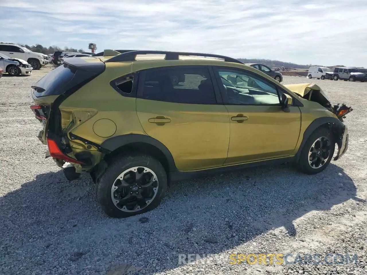3 Photograph of a damaged car JF2GTAPC3MH236694 SUBARU CROSSTREK 2021