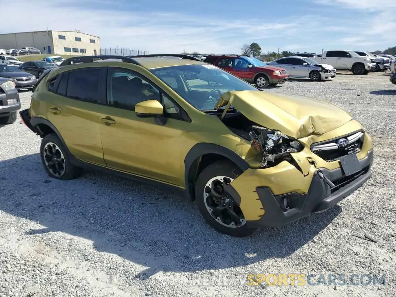 4 Photograph of a damaged car JF2GTAPC3MH236694 SUBARU CROSSTREK 2021