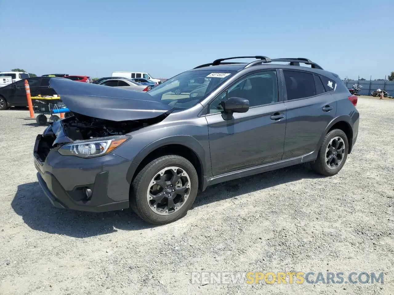 1 Photograph of a damaged car JF2GTAPC3MH657623 SUBARU CROSSTREK 2021