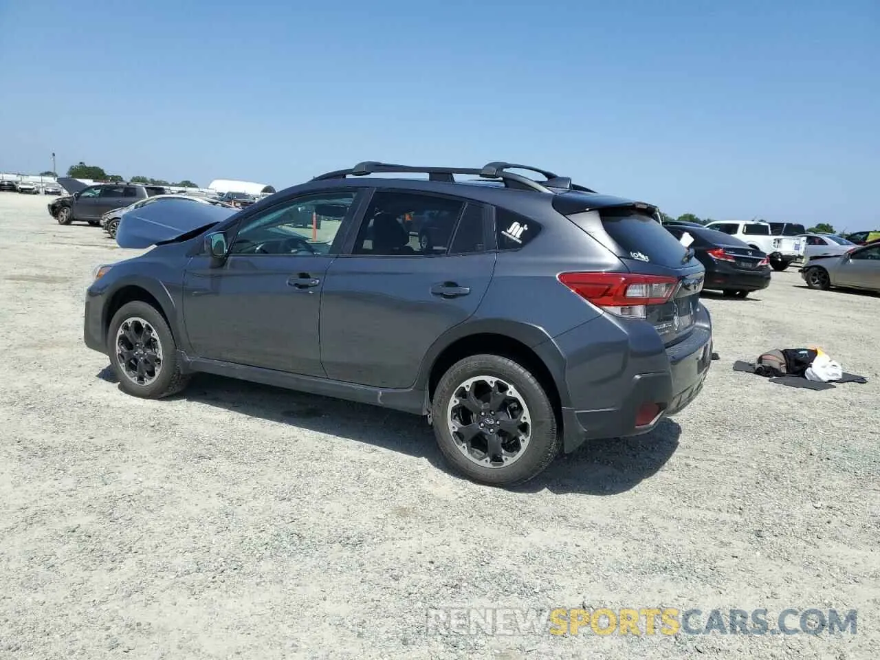 2 Photograph of a damaged car JF2GTAPC3MH657623 SUBARU CROSSTREK 2021