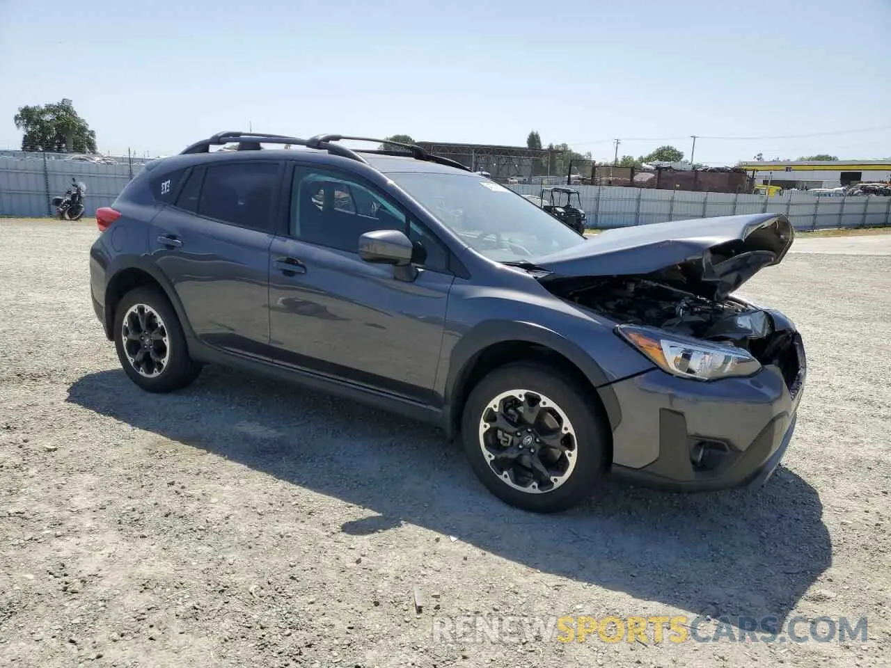 4 Photograph of a damaged car JF2GTAPC3MH657623 SUBARU CROSSTREK 2021